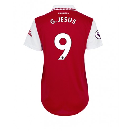 Arsenal Gabriel Jesus #9 Hjemmedrakt Kvinner 2022-23 Kortermet Arsenal Gabriel Jesus #9 Hjemmedrakt Kvinner 2022-23 Kortermet
